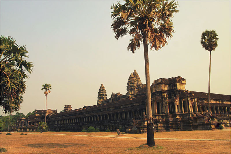 Landschaftsfoto Angkor Wat - Cambodia